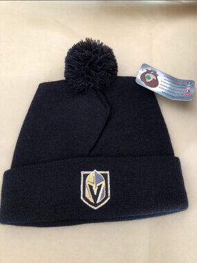 Las Vegas Golden Knights Black Pom-Pom Beanies!